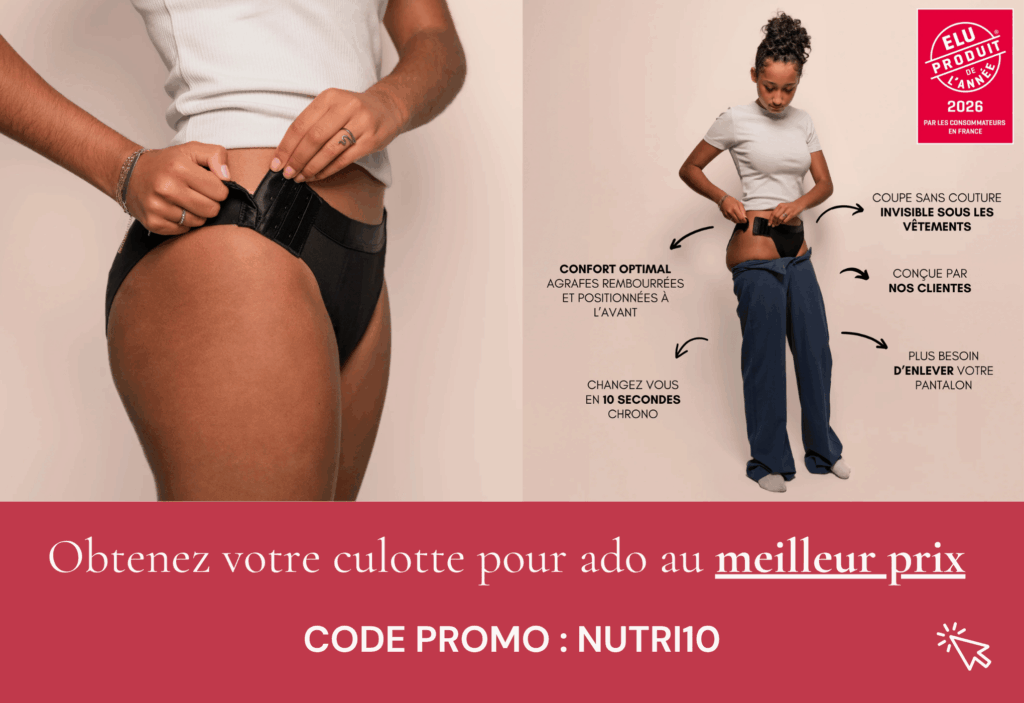 meilleure culotte menstruelle pour ado