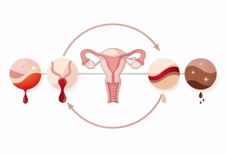 Pourquoi les pertes sont-elles marron