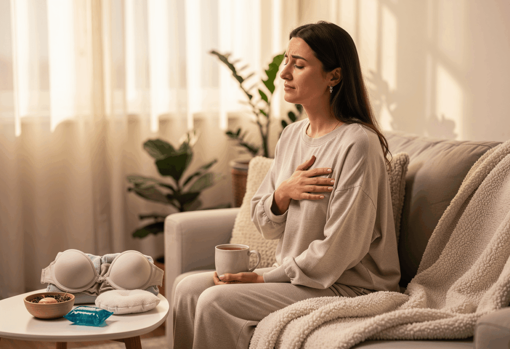 Soulager une mastodynie au quotidien