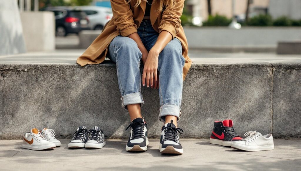 basket femme tendance