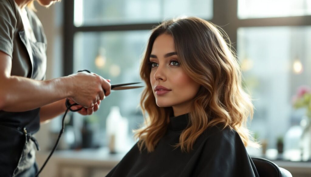coupe dégradée femme