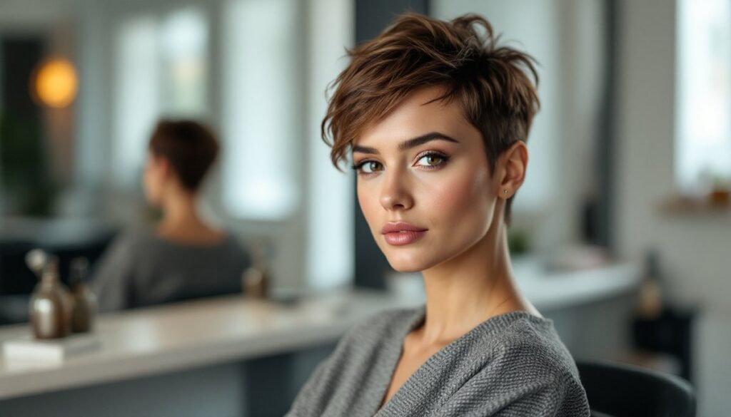 coupe de cheveux courte femme