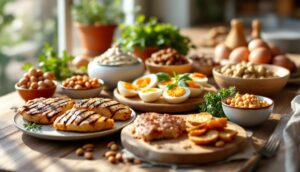 aliments riches en protéines