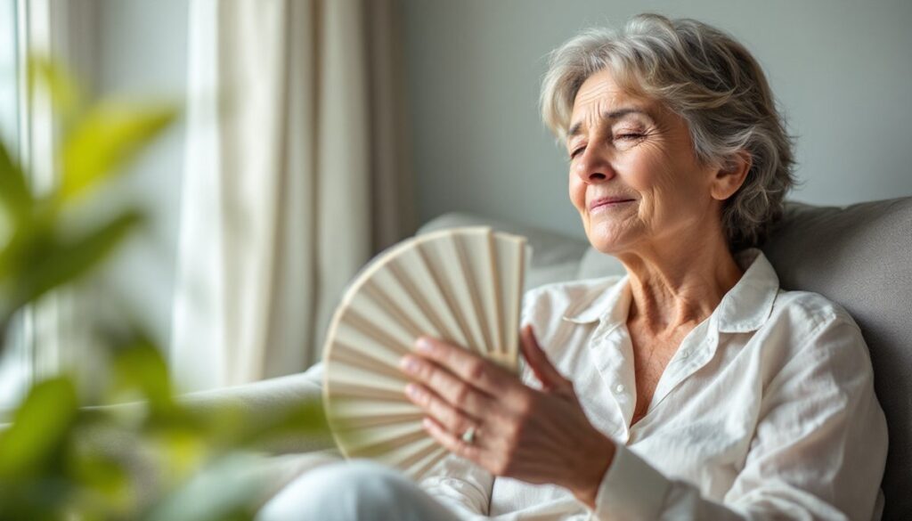 bouffées de chaleur ménopause